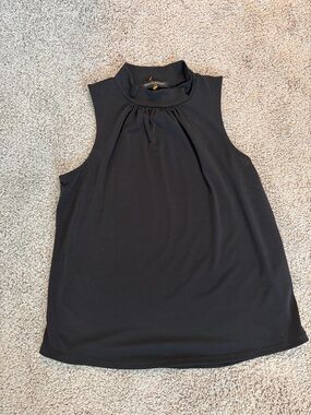 Banana Republic Black Mock Neck Sleeveless Camisole